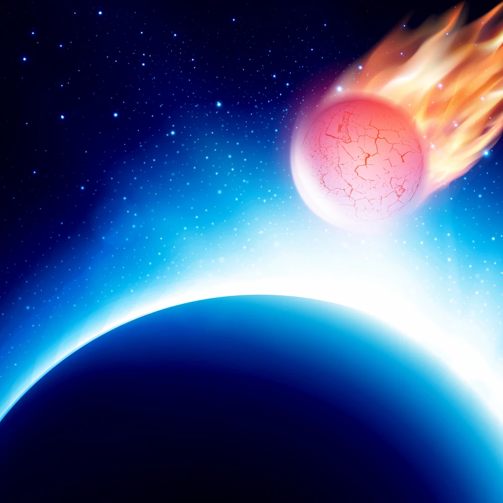 Intense fire energy representing the Neptune in Aries shift for scripting manifestation.