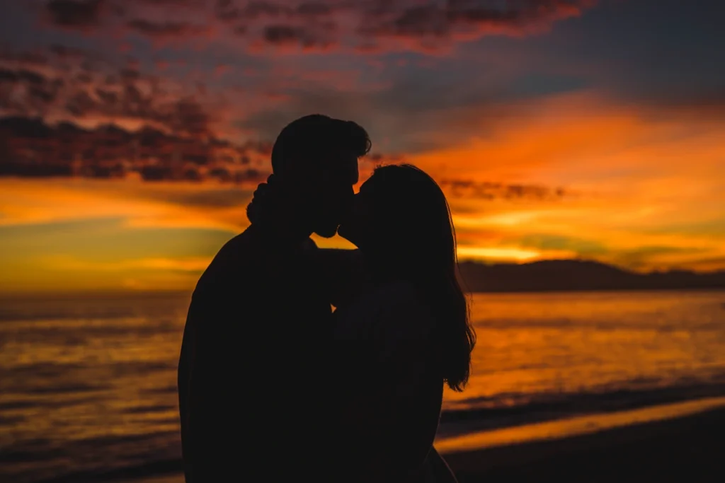 A happy couple reflecting the success of soulmate scripting manifestation.