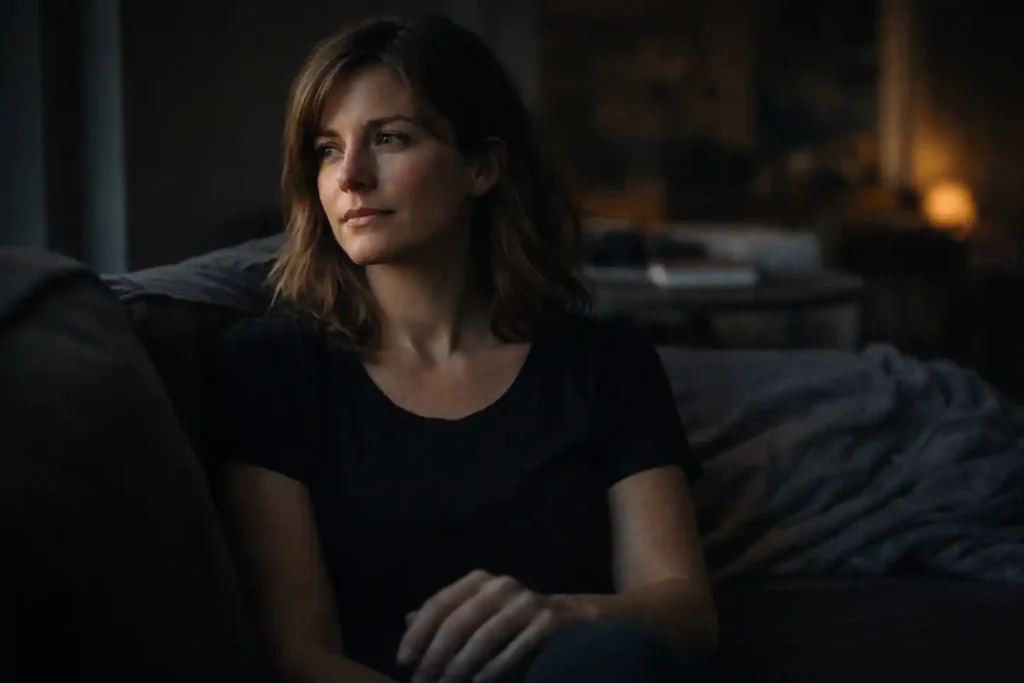 Woman experiencing nature in rise relationship changes and losing attraction clarity